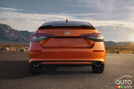 2022 Honda Civic Si, rear